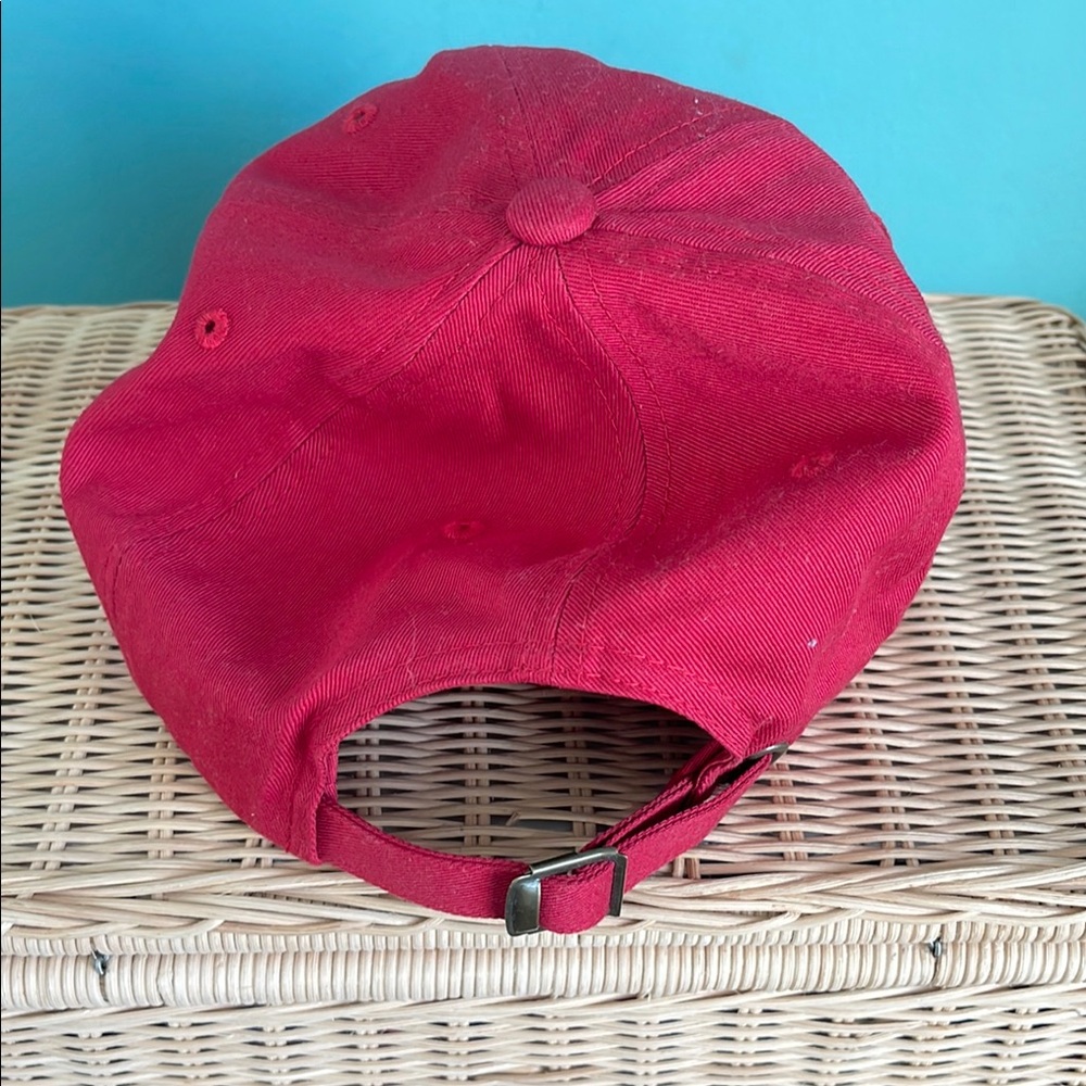 Red Adjustable Cap - Picture 3 of 3